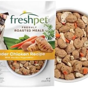 Freshpet Dog Food, Roasted Meals, Tender Chicken Recipe, 1.75 Lb : Pet Supplies
