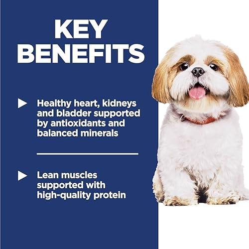 Pet Supplies Hill's Science Diet Adult 7+, Senior Adult 7+ Premium Nutrition, Small Kibble, Dry Dog Food, Chicken, Brown Rice, & Barley, 15 lb Bag : - Image 4