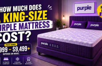 How much does a king size purple mattress cost
